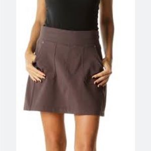 Athleta Muddy Purple Pocketed Stretch Mini Skirt XS